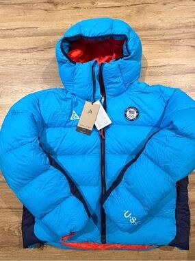 USA Olympic Team Milan Cortina Men’s Nike Therma-FIT ADV Lunar Lake Jacket L